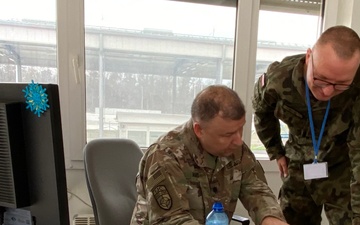 Polish Army officer responsible for primary workforce at new APS-2 site in Powidz