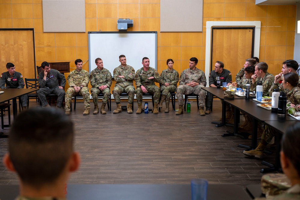 AFROTC Cadets Tour Dyess