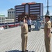 Re-enlistment ceremony aboard Battleship Wisconsin