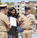 Re-enlistment ceremony aboard Battleship Wisconsin