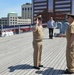 Re-enlistment ceremony aboard Battleship Wisconsin