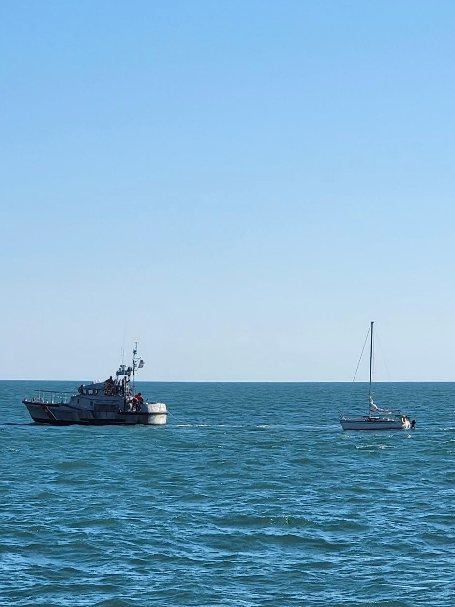 Coast Guard rescues two from vessel taking on water off the coast of Cape Hatteras, N.C.