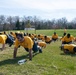 Recruits physically train at US Navy Recruit Training Command