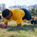 Recruits physically train at US Navy Recruit Training Command