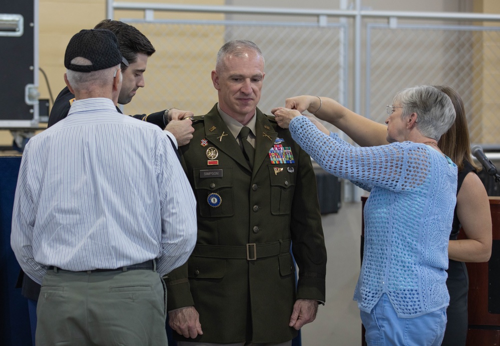 AXE founder, promoted to full-bird colonel