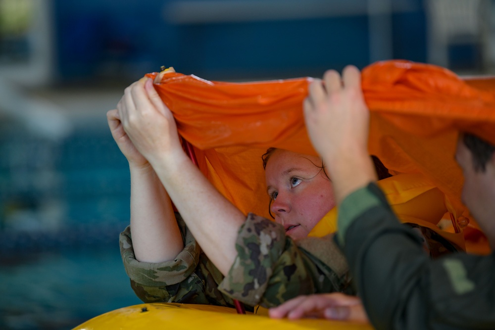 The Ocean Makes Cowards of Us All: 172nd Conducts Water Survival Training