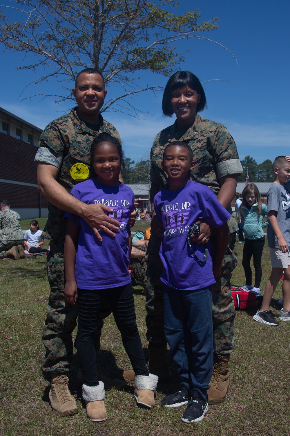 Heroes Elementary Month of the Military Child Family Picnic