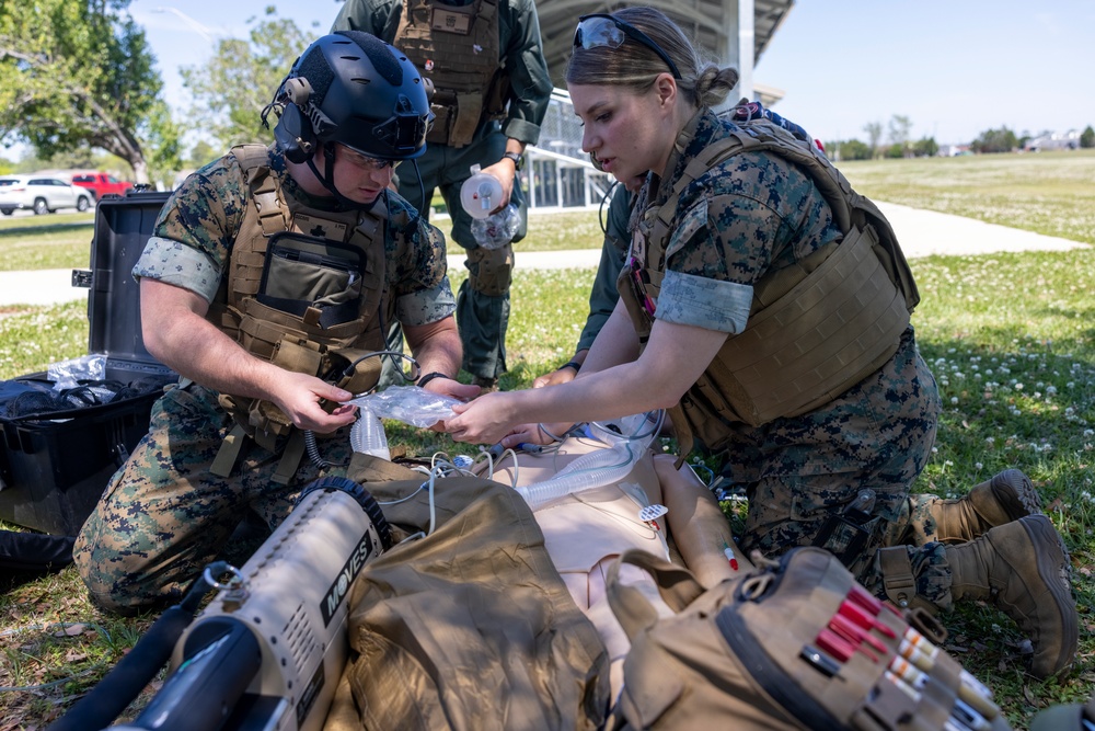 2nd Medical Battalion Conducts En Route Care Exercise