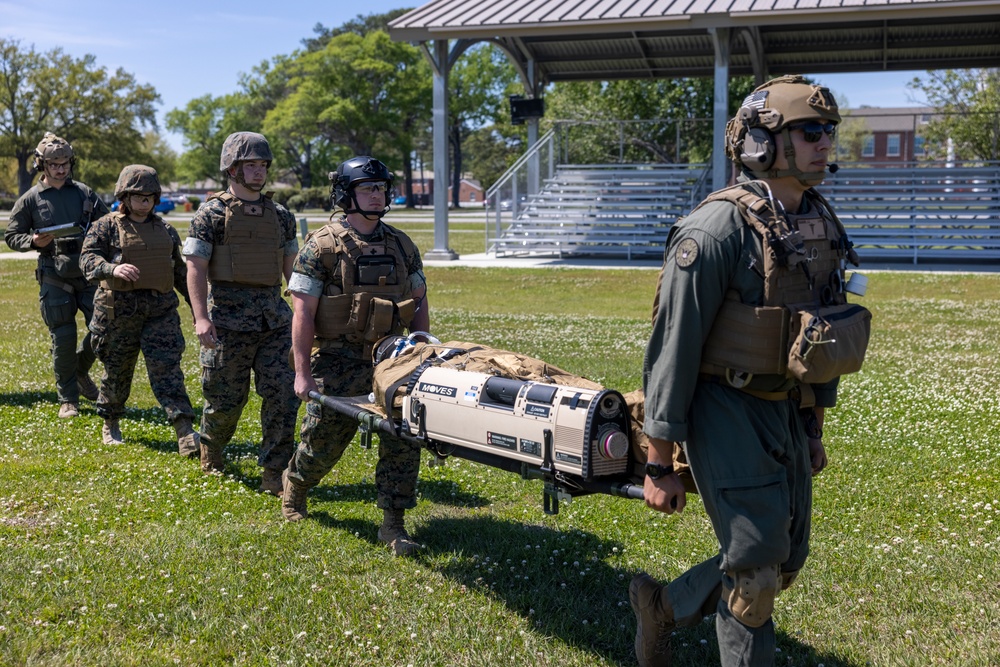 2nd Medical Battalion Conducts En Route Care Exercise