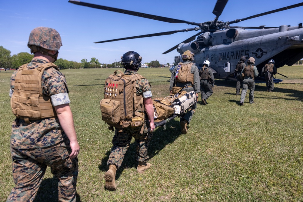 2nd Medical Battalion Conducts En Route Care Exercise