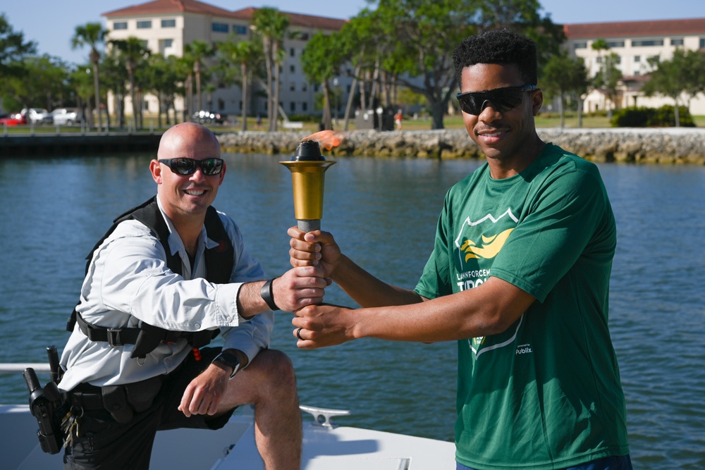 Law Enforcement Torch Run for Special Olympics at MacDill