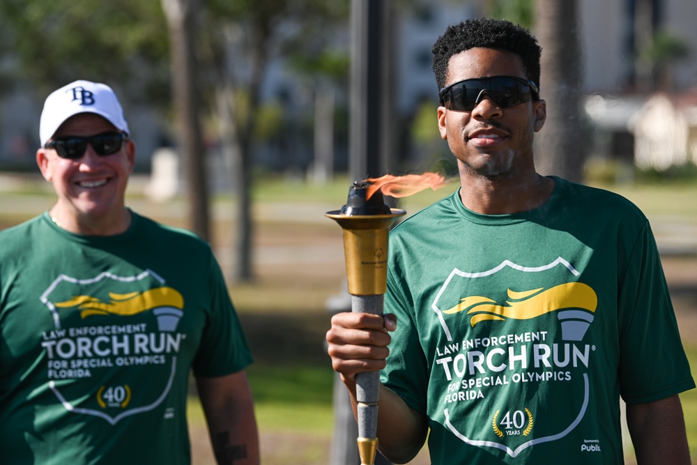Law Enforcement Torch Run for Special Olympics at MacDill