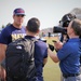 New England Patriots Alumni Put On Football Clinic At NS Newport