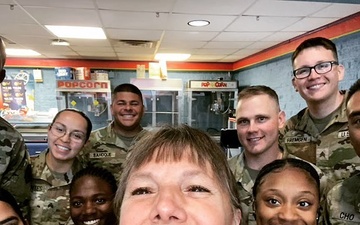 DIV Commander visits newest Drill Sergeants at DSA graduation