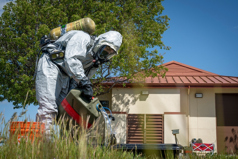 60th CES EOD trains on chemical UXO emergency response