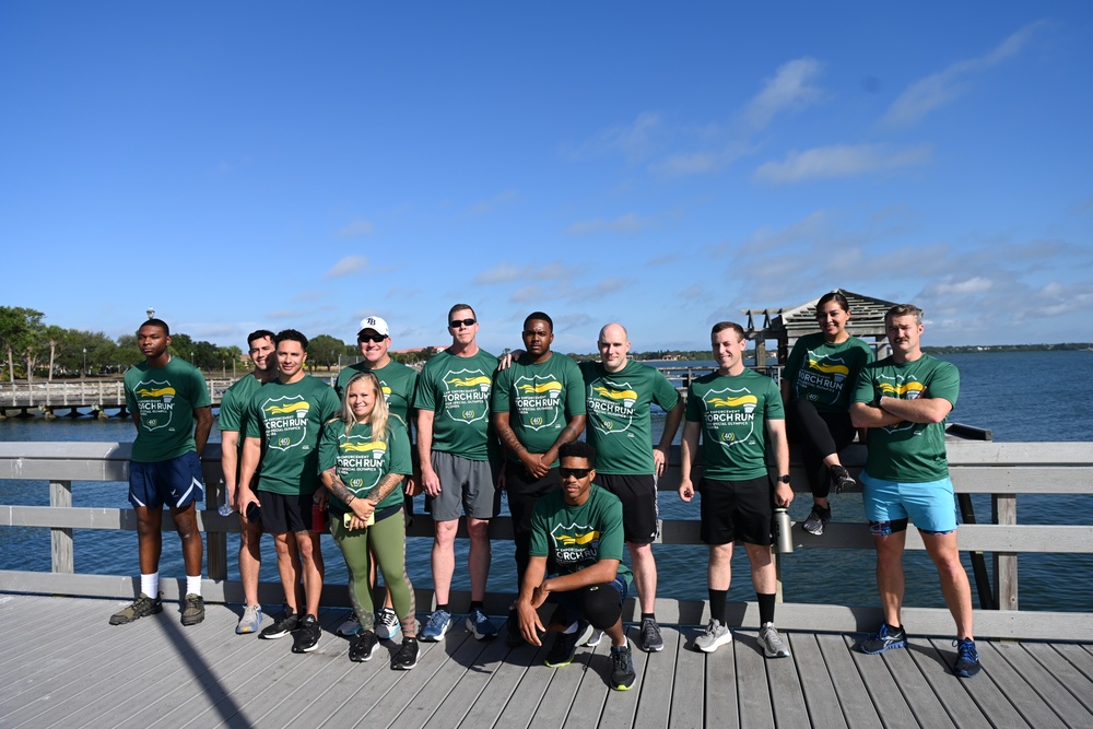 Law Enforcement Torch Run for Special Olympics at MacDill