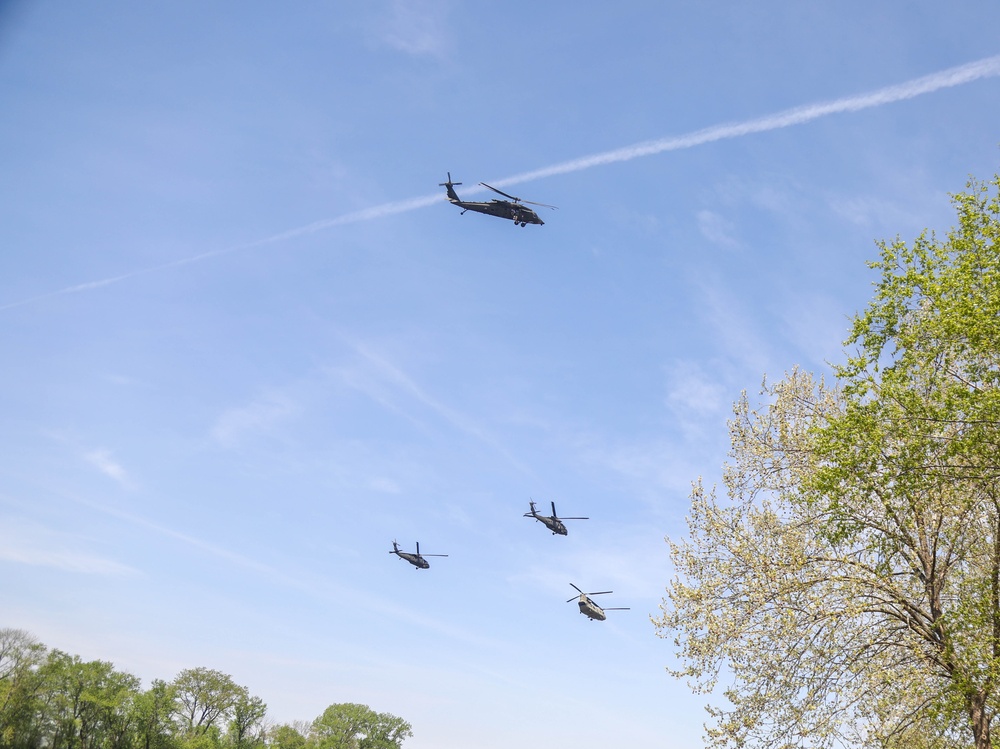 101st Combat Aviation Brigade conducts a posthumous award ceremony