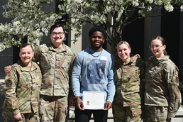 Airman receives citizenship at naturalization ceremony