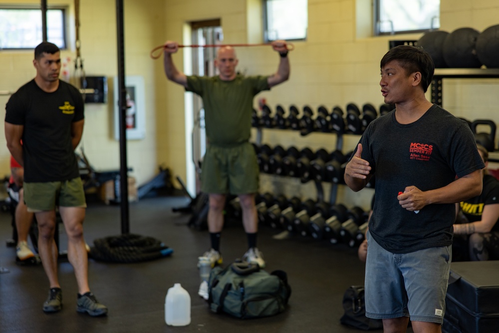 TECOM Fittest Instructor Competition Foundational Movement Class