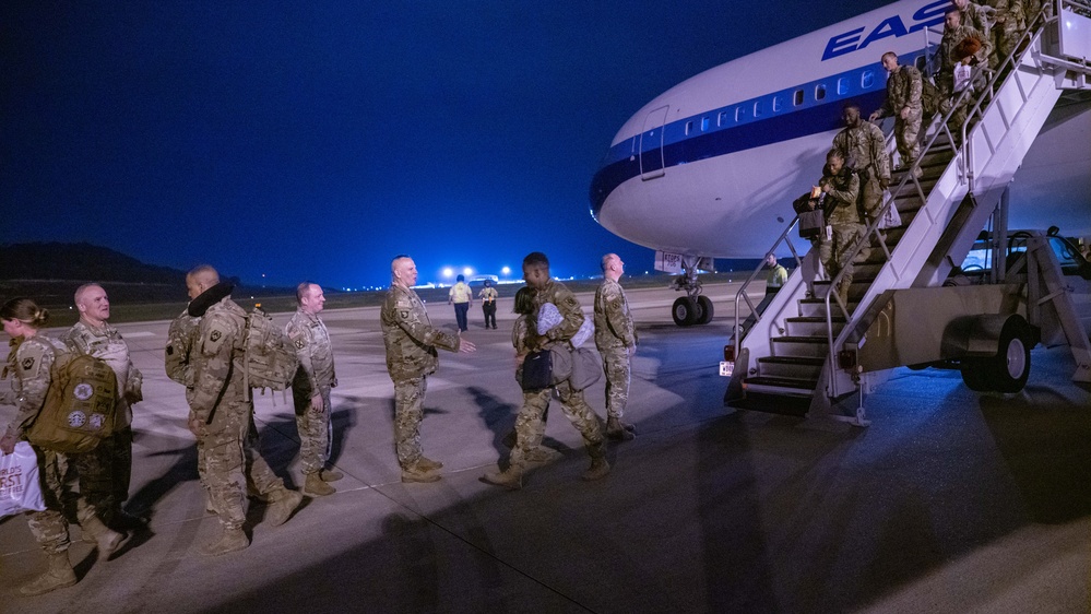 General gives heartfelt welcome to guardsmen