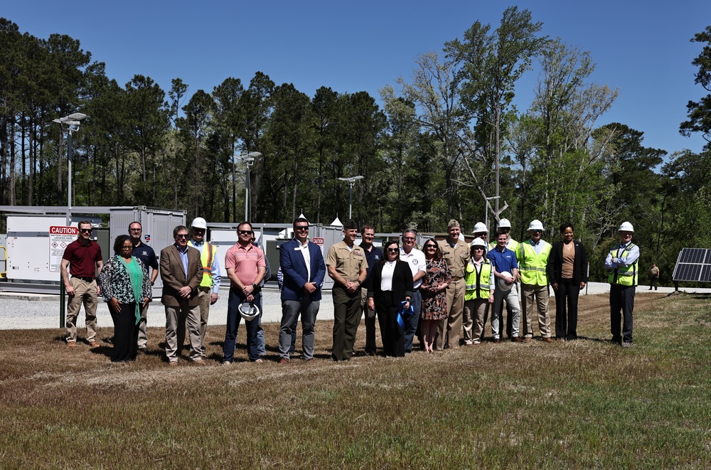 Battery Energy Storage System Ribbon Cutting Ceremony