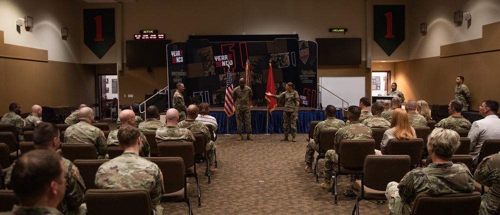 Big Red One Sergeants Major Receive Monumental Awards for Career Achievements