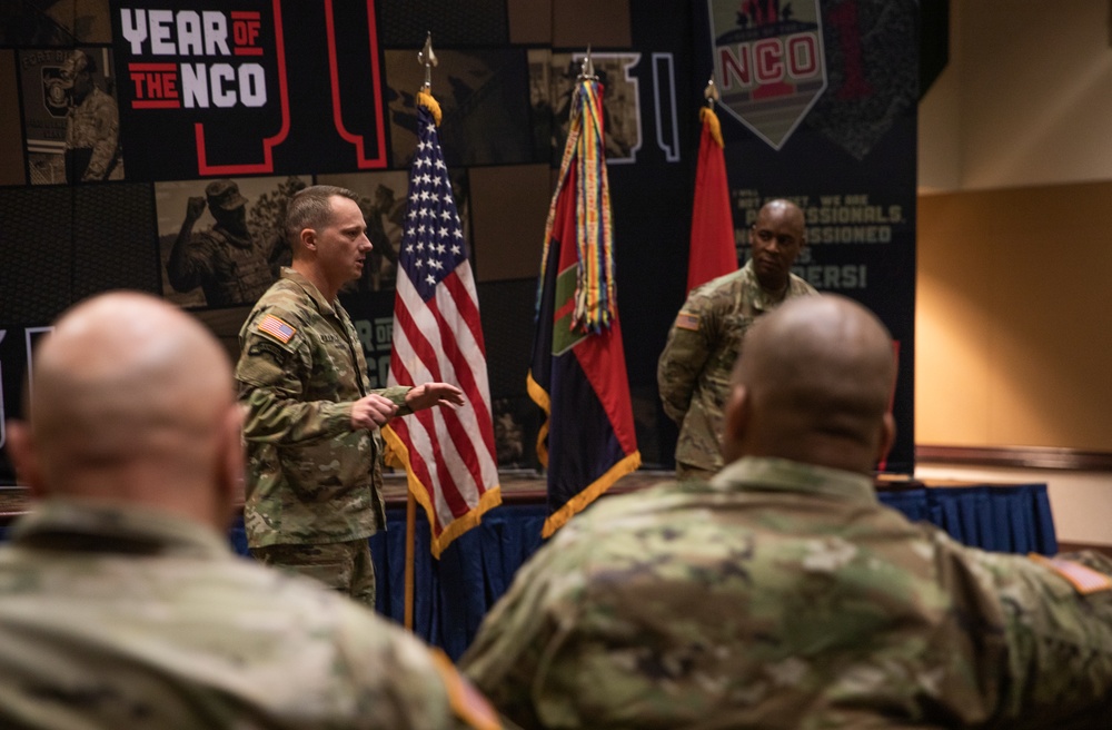 Big Red One Sergeants Major Receive Monumental Awards for Career Achievements