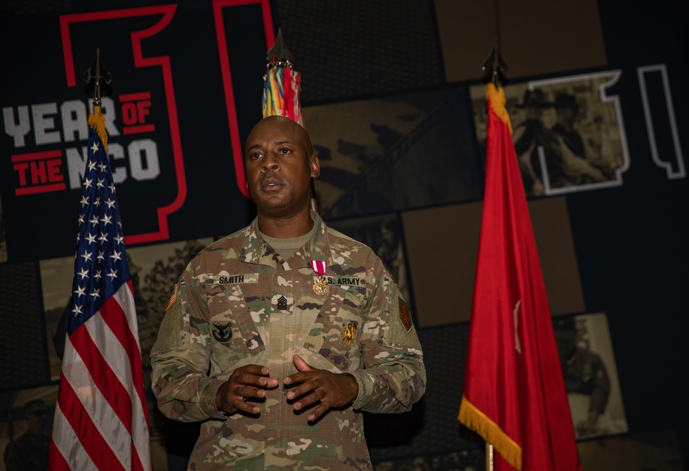 Big Red One Sergeants Major Receive Monumental Awards for Career Achievements