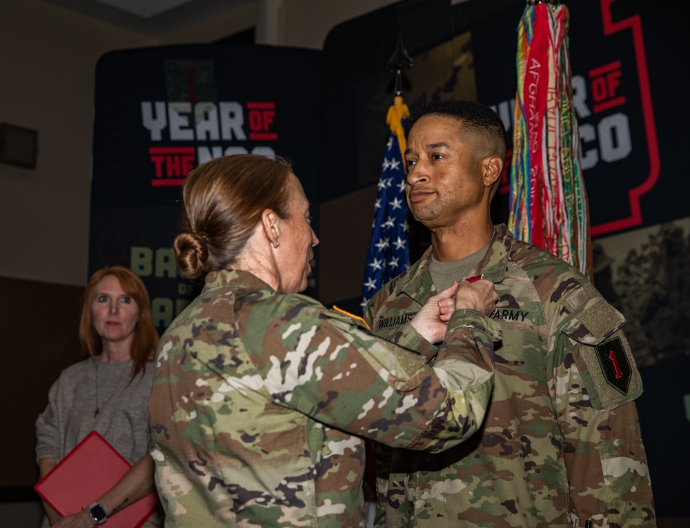 Big Red One Sergeants Major Receive Monumental Awards for Career Achievements