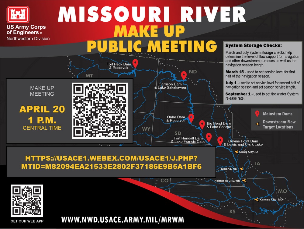 Missouri River Spring Virtual Public Meeting - Make Up - April 20