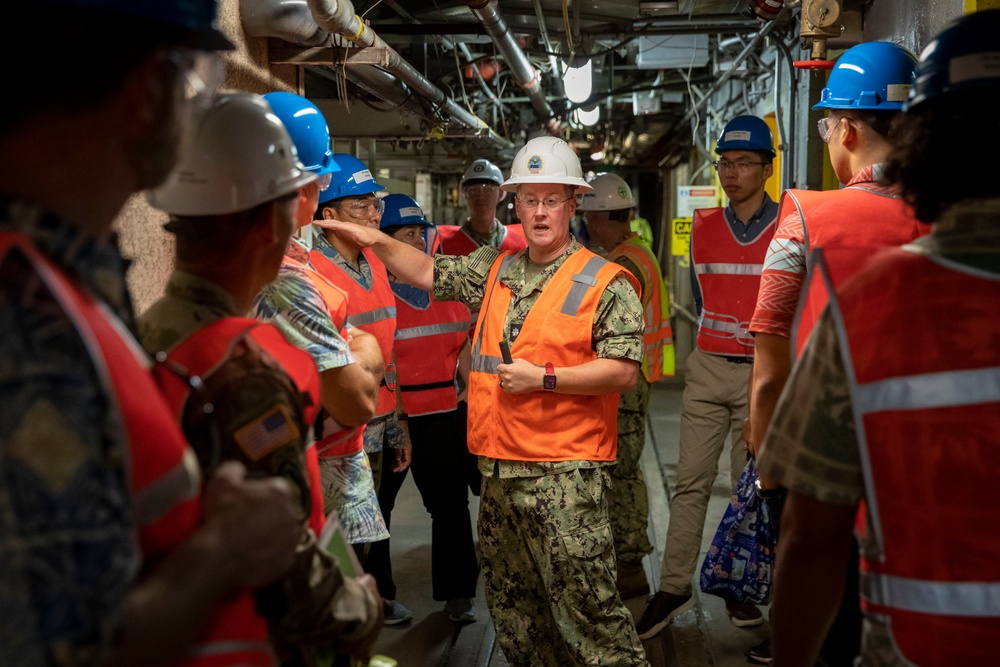 Hawaii State House Special Committee Visits Red Hill Bulk Fuel Storage Facility