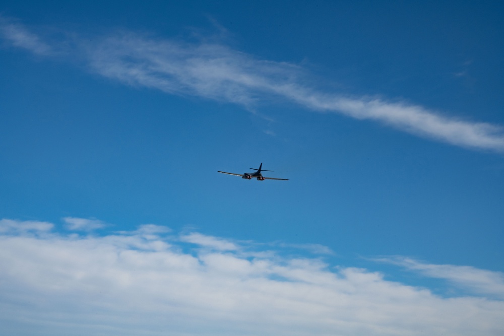 Ellsworth B-1B Lancers participate in Vigilant Shield 23