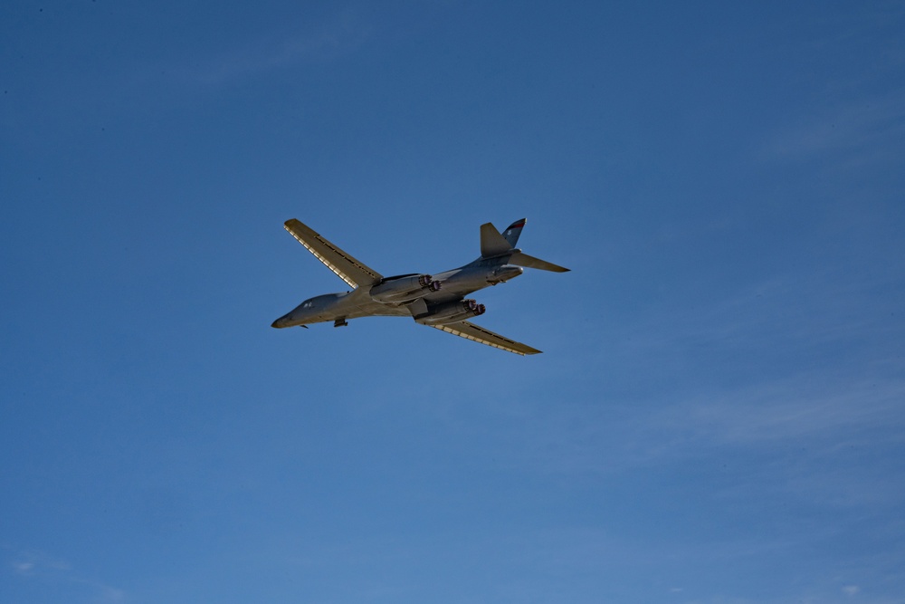 Ellsworth B-1B Lancers participate in Vigilant Shield 23