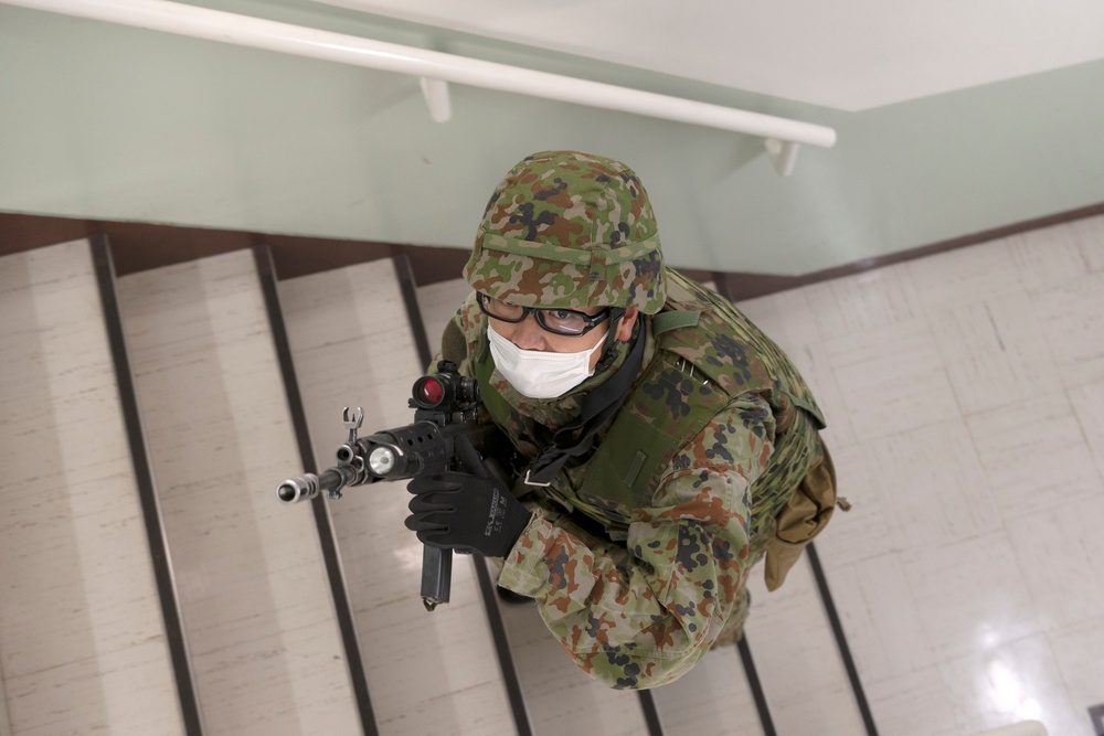 USAF, JGSDF, JASDF conduct close-quarters combat training