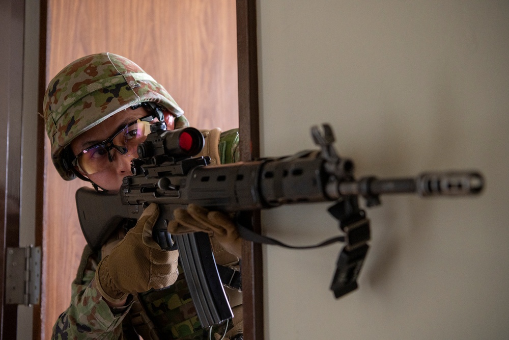 USAF, JGSDF, JASDF conduct close-quarters combat training