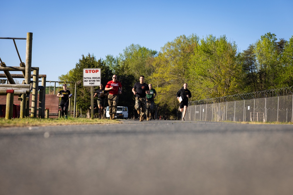 Training and Education Command Fittest Instructor Competition Kim's Challenge