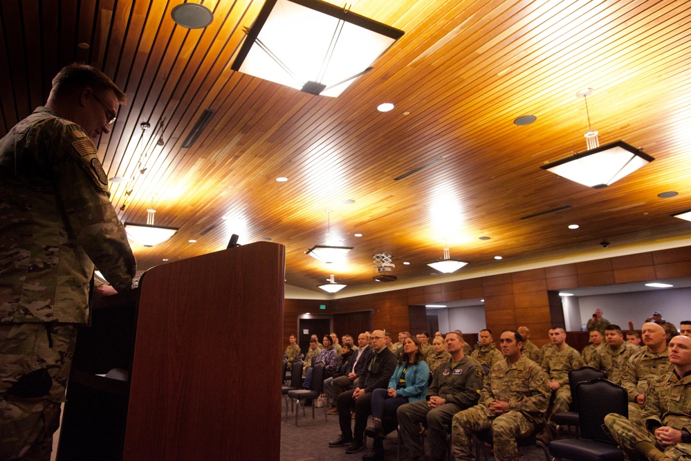 176th Wing Security Forces Change of Command Ceremony