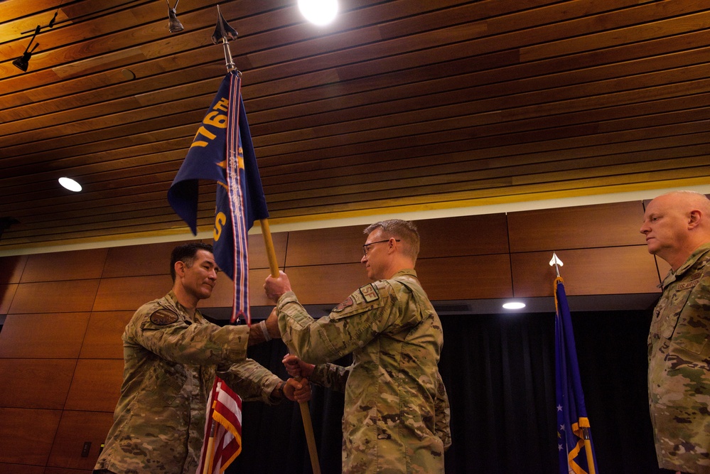 176th Wing Security Forces Change of Command Ceremony