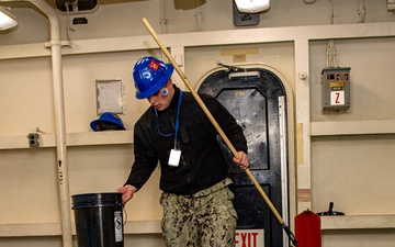 Truman is the flagship of the Harry S. Truman Carrier Strike Group and is currently in port aboard Naval Station Norfolk.
