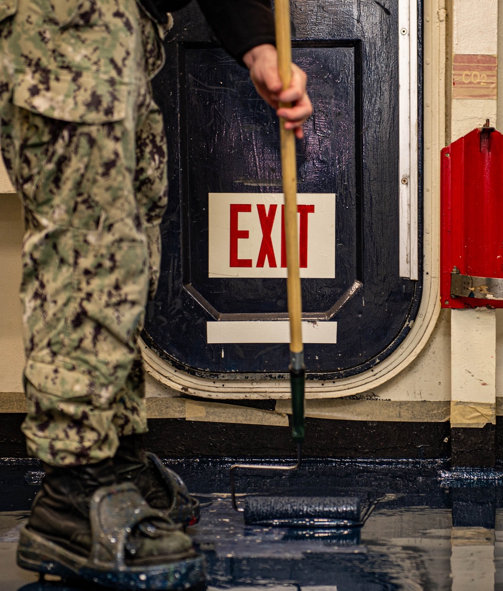 Truman is the flagship of the Harry S. Truman Carrier Strike Group and is currently in port aboard Naval Station Norfolk.