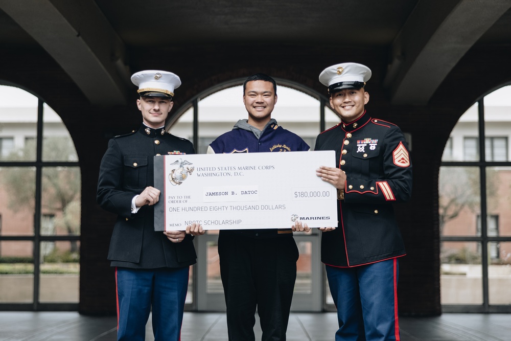 RS San Francisco: Jameson Datoc NROTC Check Presentation