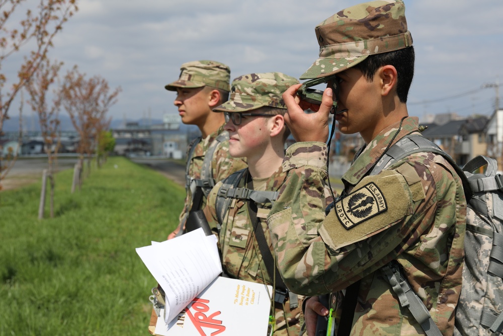 JROTC cadets at Camp Zama enhance teamwork, camaraderie through ‘Cadet Challenge’ event