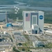 Thunderbirds fly over Kennedy Space Center