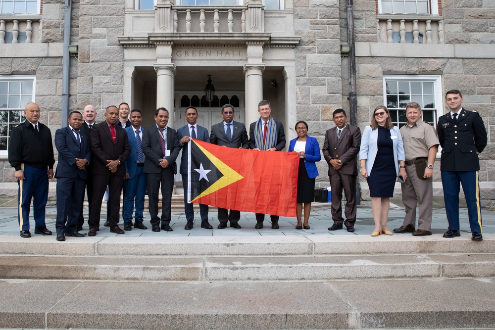 Rhode Island National Guard hosts delegates from Timor-Leste