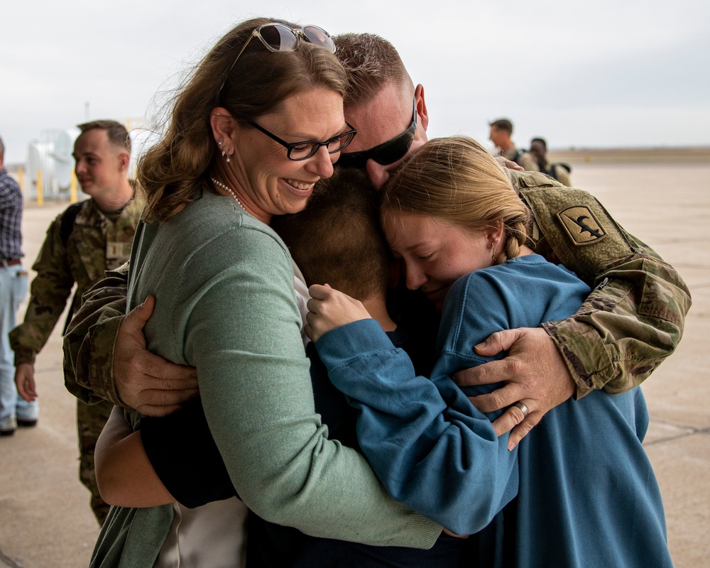 1057th Military Police (Team 2) welcome home