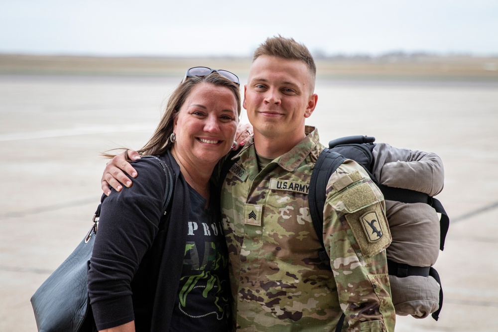 1057th Military Police (Team 2) welcome home