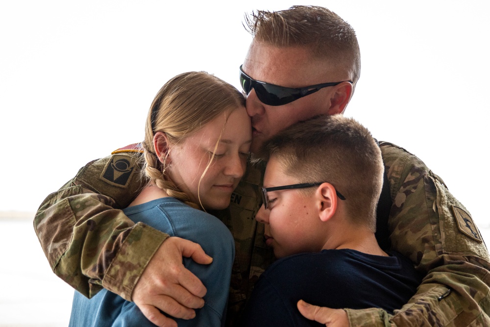 1057th Military Police (Team 2) welcome home