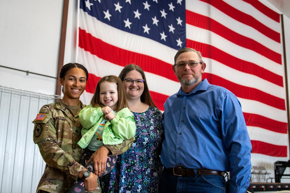 1057th Military Police (Team 2) welcome home