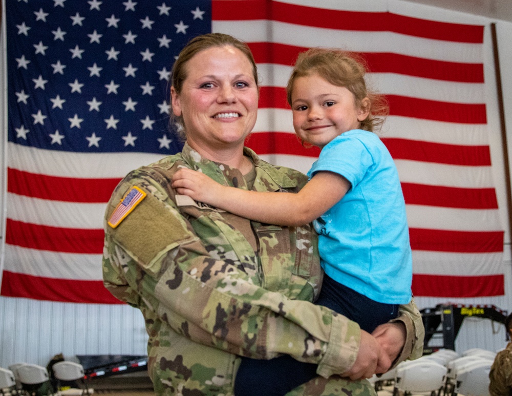 1057th Military Police (Team 2) welcome home