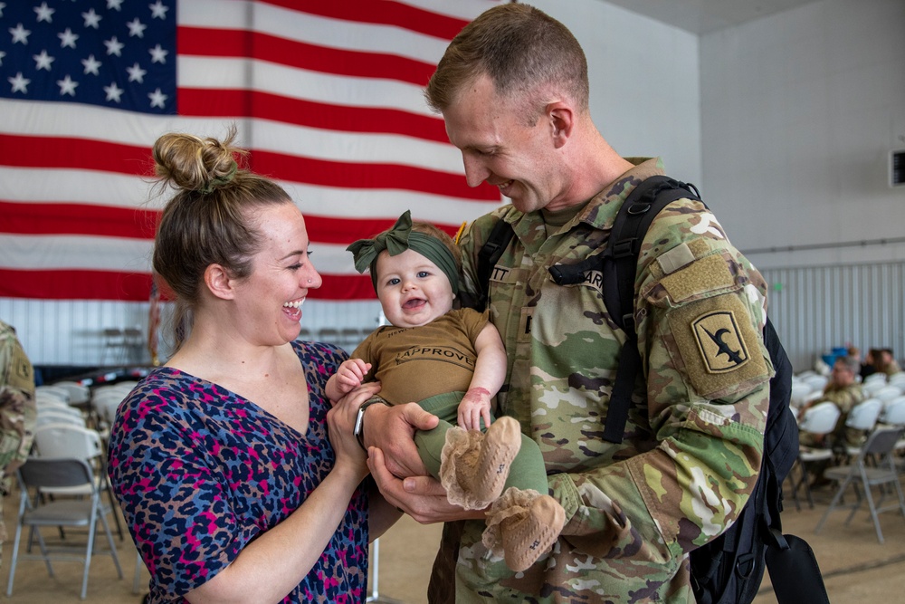 1057th Military Police (Team 2) welcome home